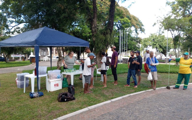 Praça do Imigrante de São Leopoldo recebeu Ação Verão Pop
