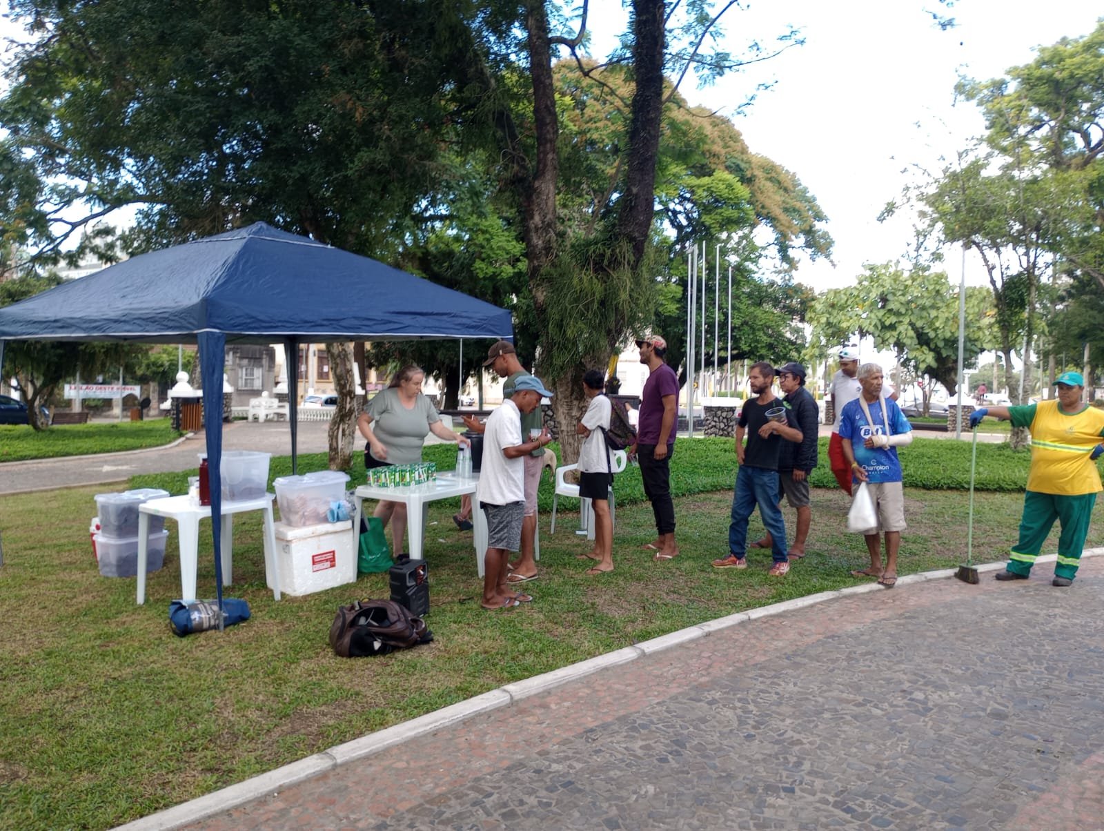 Pra&ccedil;a do Imigrante de S&atilde;o Leopoldo recebeu A&ccedil;&atilde;o Ver&atilde;o Pop