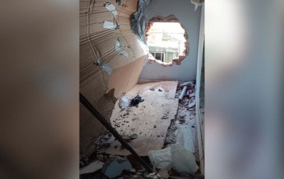 Criminosos fazem buraco em parede para furtar agência bancária na região