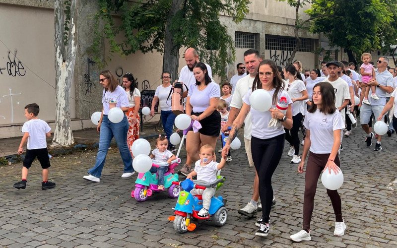 Caminhada da Família pela Paz inicia as comemorações dos 71 anos de Sapiranga