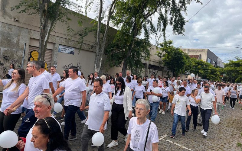 Caminhada da Família pela Paz inicia as comemorações dos 71 anos de Sapiranga