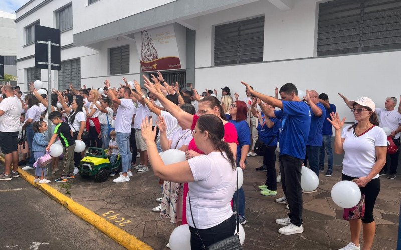 Caminhada da Família pela Paz inicia as comemorações dos 71 anos de Sapiranga