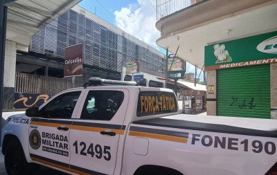 Brigada Militar reúne efetivo para garantir a segurança nas estações da Trensurb, em Canoas