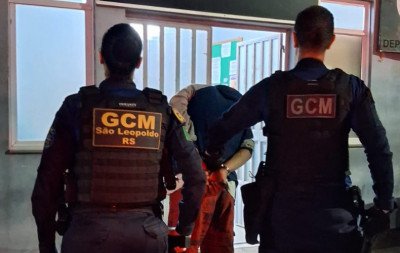 Homem é preso pela terceira vez em menos de 30 dias em São Leopoldo
