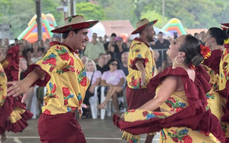 Festa de aniversário de 71 anos de Sapiranga no Parque do Imigrante