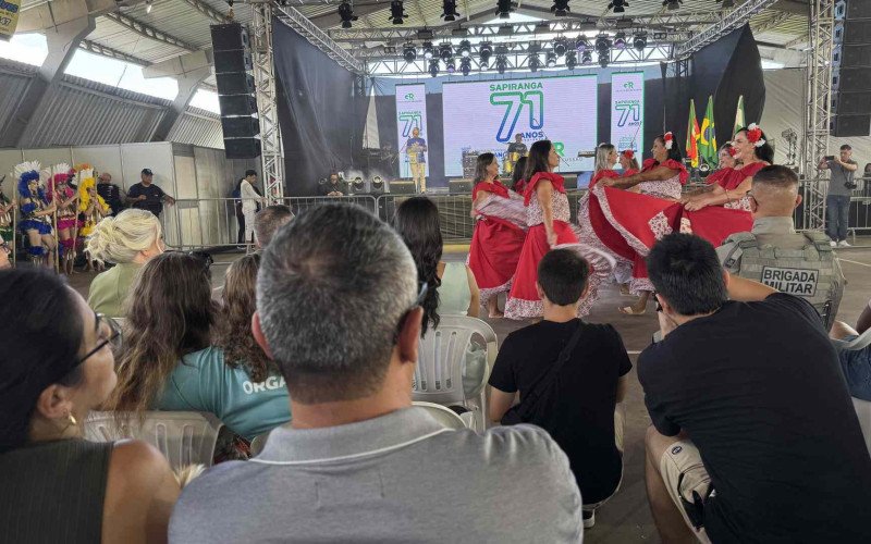 Festa de aniversário de 71 anos de Sapiranga no Parque do Imigrante