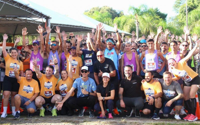 As atividades dos 71 anos de Esteio iniciaram na manhã de sábado (28) com a Corrida Solidária