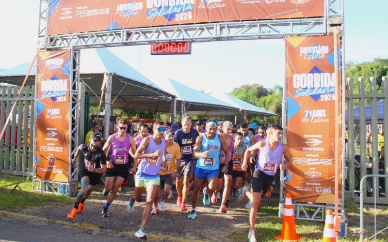 Corrida Solidária na programação dos 71 anos