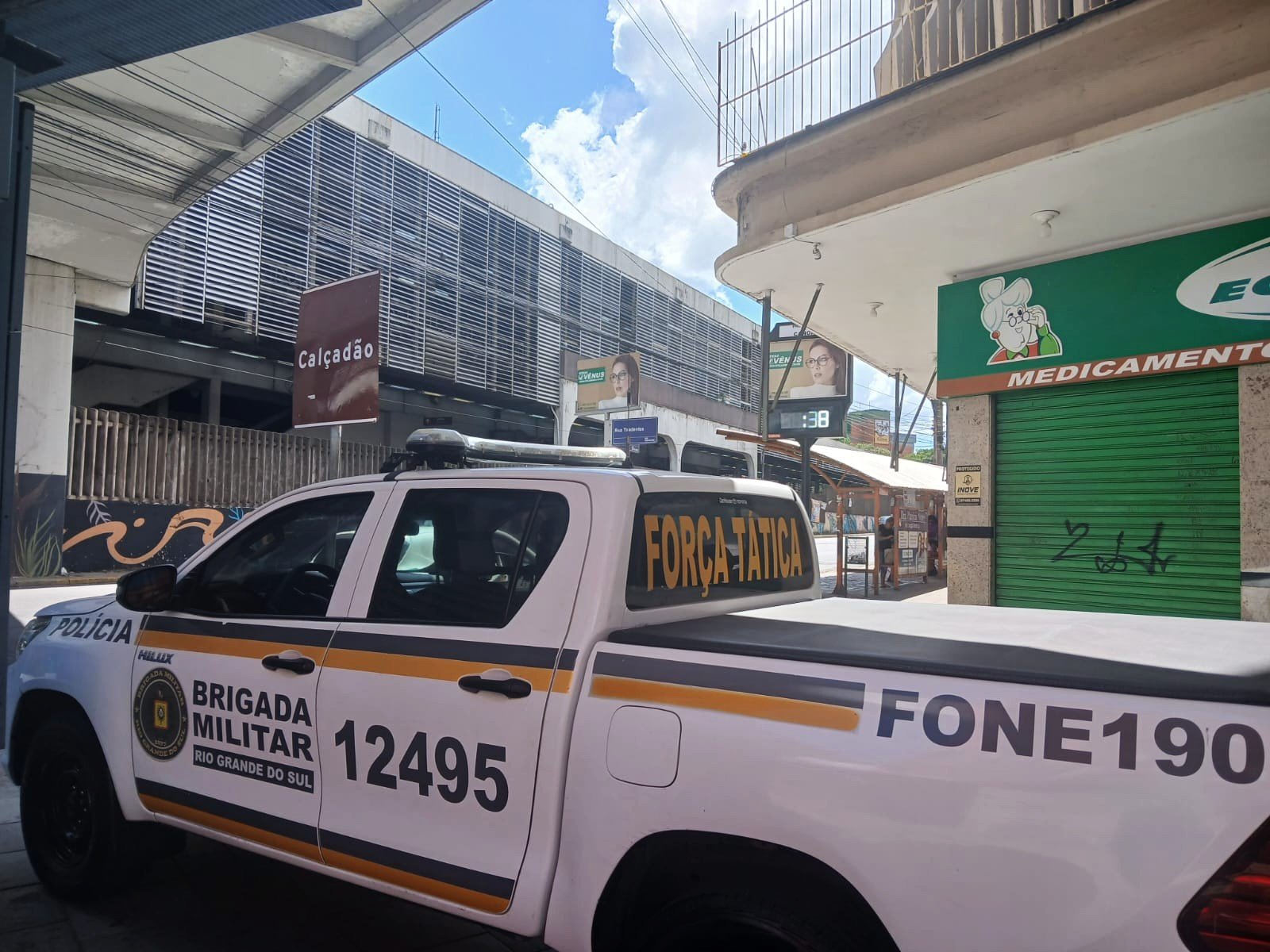Brigada Militar reúne efetivo para garantir a segurança nas estações da Trensurb, em Canoas