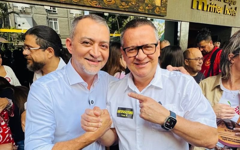 Edegar Pretto (PT) e Beto Albuquerque (PSB) | abc+