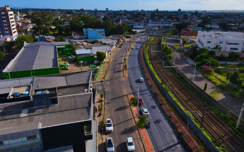 Obras de revitalização da Avenida Sapucaia já alcançaram 45% de execução