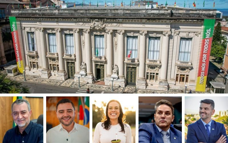 Edegar Pretto (PT), Gabriel Souza (MDB), Juliana Brizola (PDT), Luciano Zucco (PL) e Marcelo Maranata (PSDB) são pré-candidatos ao governo do RS | abc+