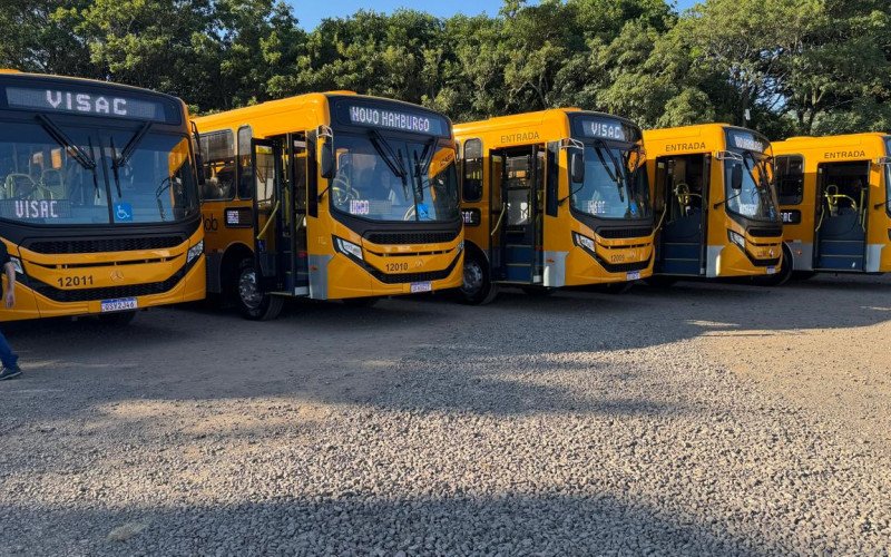 Visac coloca mais cinco novos ônibus em Novo Hamburgo