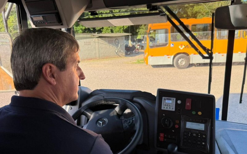 Instrutor de motoristas da Visac Vanderlei Andrade Silva 