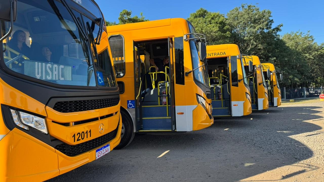 Visac coloca mais cinco novos ônibus em Novo Hamburgo