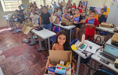 Cerca de 27 mil kits de material escolar devem ser entregues a alunos da rede municipal leopoldense