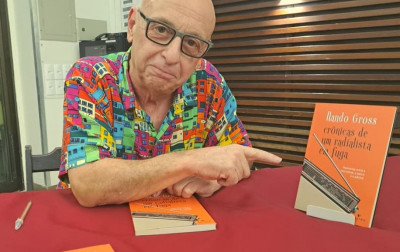 Nando Gross lança livro que repassa sua paixão pelo rádio e o jornalismo