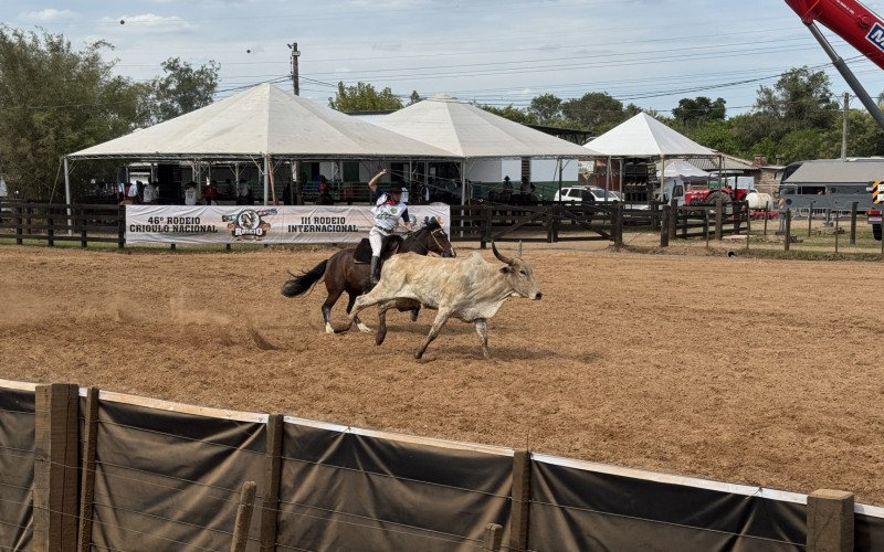 Laço feminino do 46º Rodeio Nacional de Campo Bom