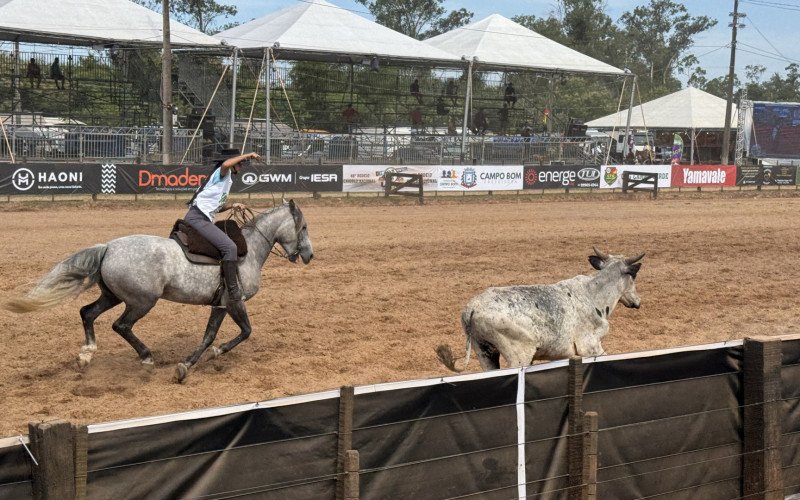 Representatividade feminina no 46º Rodeio Nacional de Campo Bom
