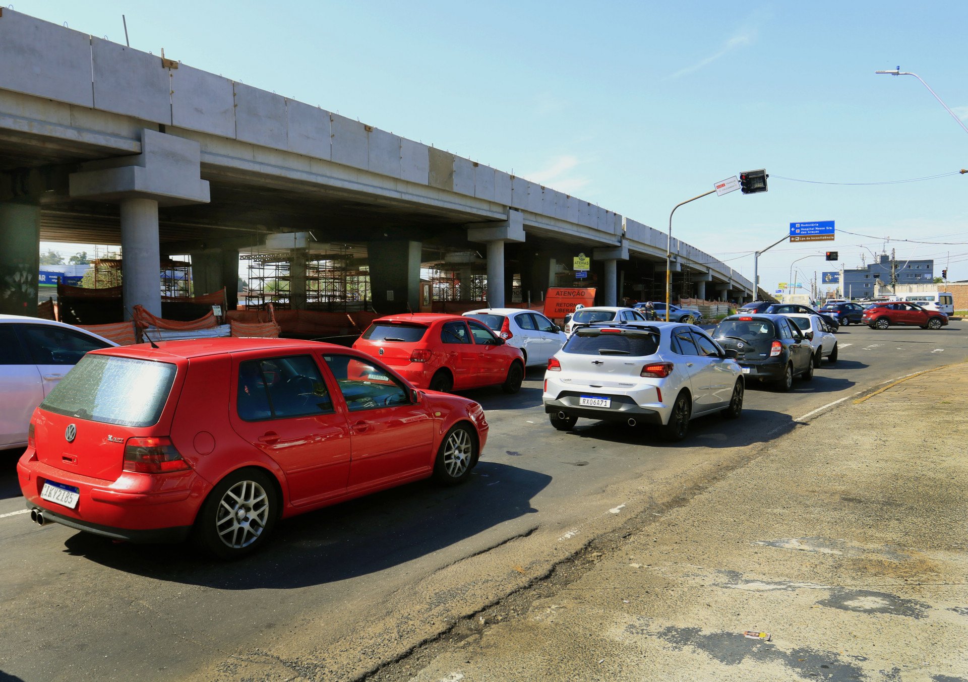 BR-116: O que falta para a conclusão das obras de alargamento do viaduto da Metrovel