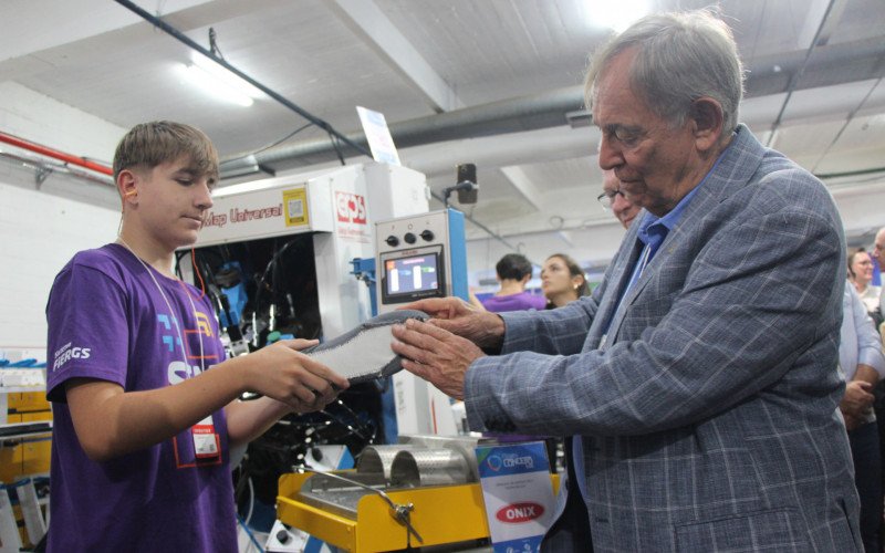 Claudio Bier visitou a Fábrica Conceito