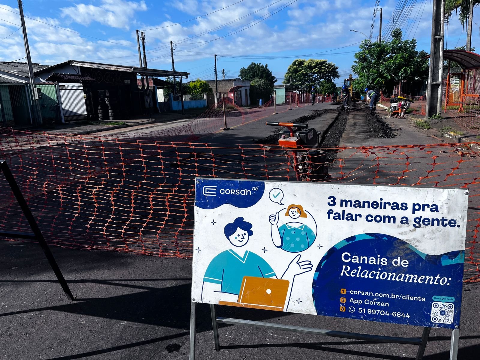 Corsan investe R$ 20 milhões em obras de esgoto nos bairros Guajuviras e Estância Velha