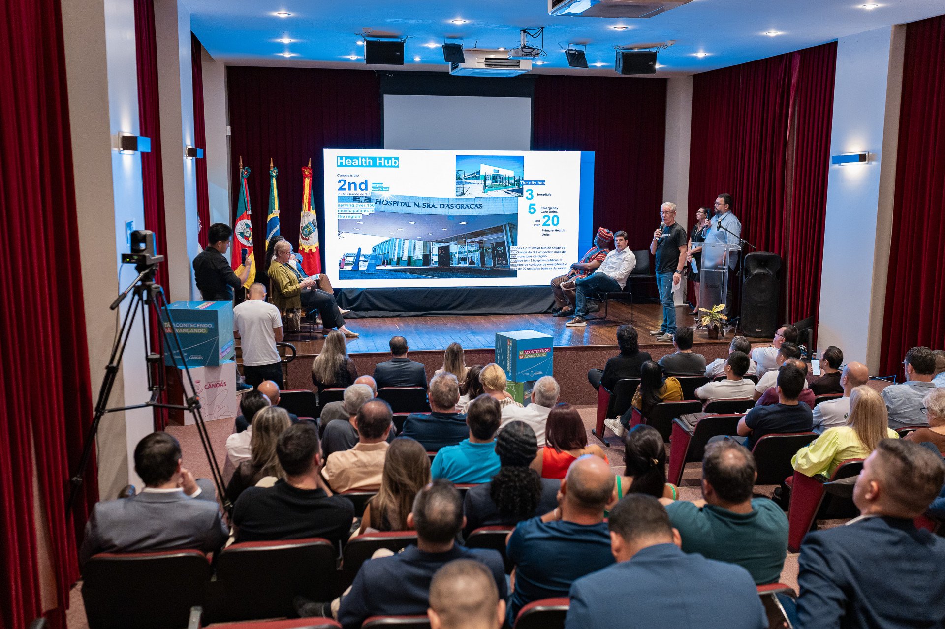 Delega&ccedil;&atilde;o internacional visita Canoas e conhece potencial econ&ocirc;mico da cidade