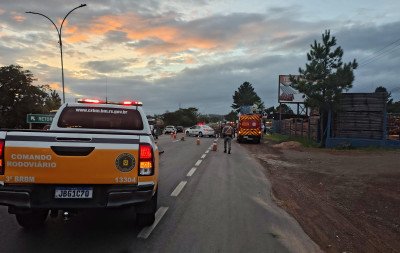 Homem morre em acidente com motocicleta na RS-239