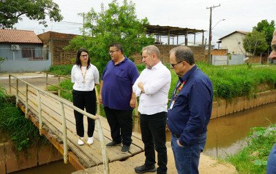 Arroio Gauchinho será desassoreado em São Leopoldo