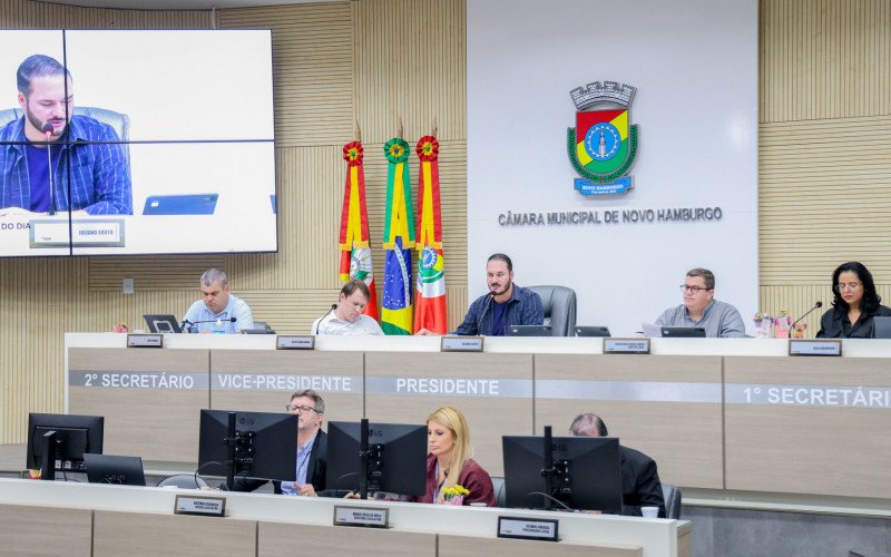 Sessão da Câmara de Vereadores desta segunda-feira (9) em Novo Hamburgo | abc+