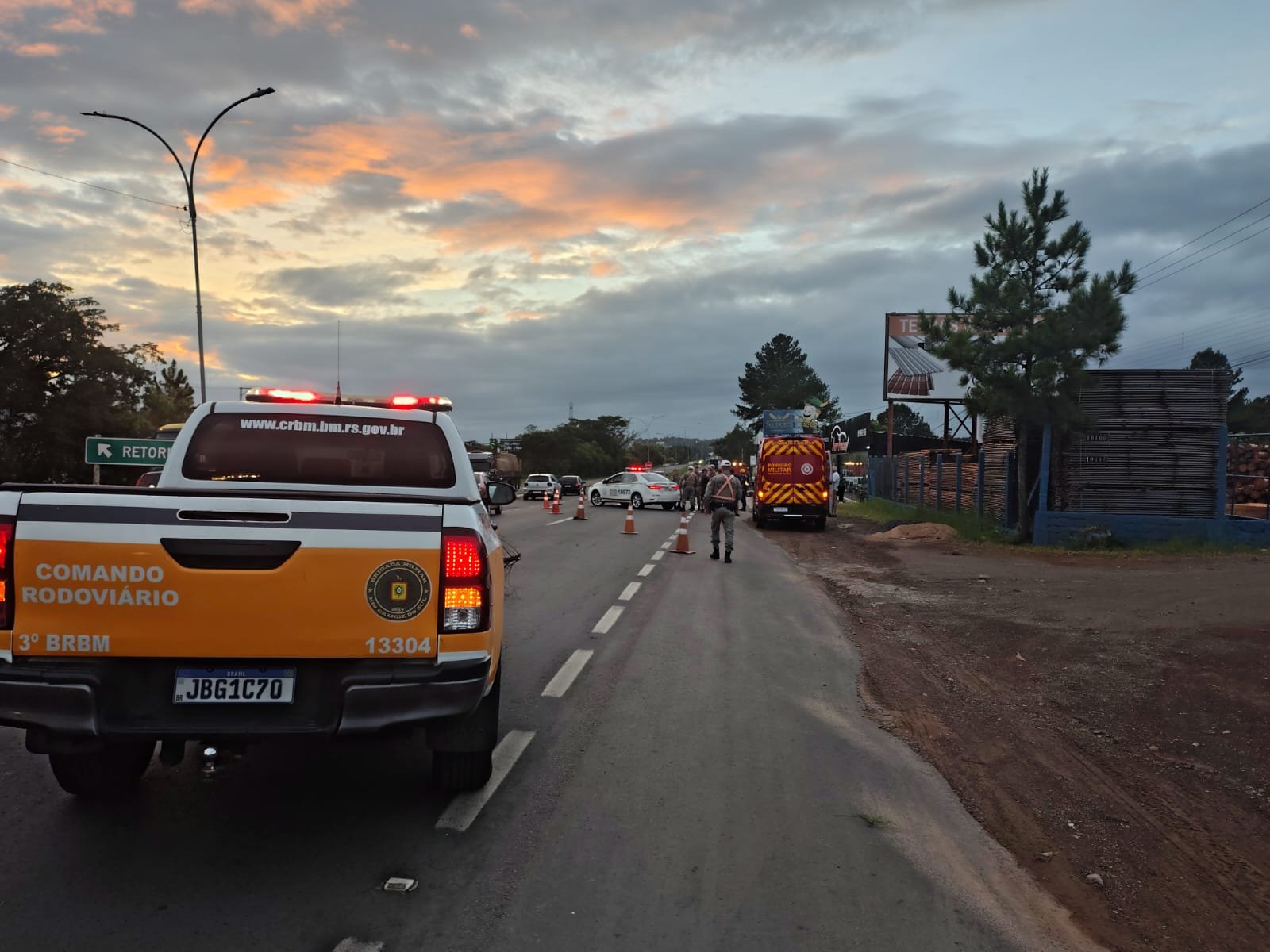 Homem morre em acidente com motocicleta na RS-239