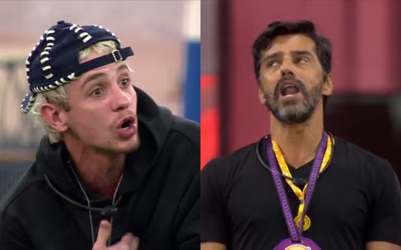 BBB 26: Briga com apelidos de &ldquo;galinha pintadinha&rdquo; e &ldquo;Fiuk loiro&rdquo; termina em gritaria e plano exposto: &ldquo;Veio limpar a imagem&rdquo;