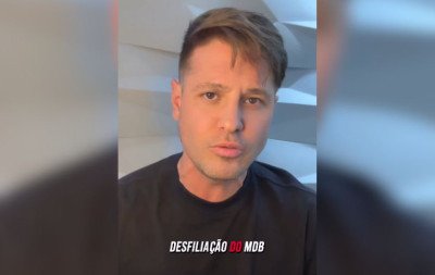 Dado Dolabella critica ala feminista do MDB em vídeo após ter filiação cancelada