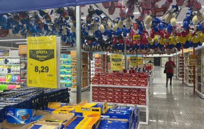 Chegada da Páscoa mobiliza comércio para vendas de chocolates e decoração