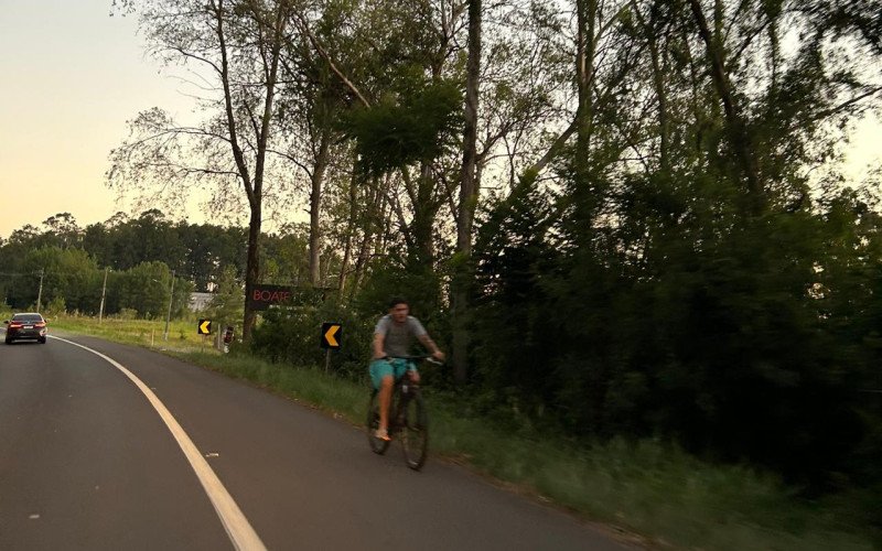Acidentes envolvendo ciclistas em rodovias como a RS-239 e RS-115 não são incomuns | abc+