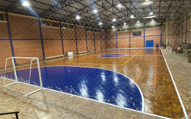 Quadra do ginásio