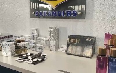 Casal de Taquara é preso com anabolizantes e canetas emagrecedoras do Paraguai