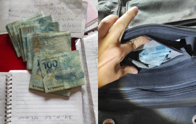 Suspeito de agiotagem e extorsão é preso com R$ 8,5 mil e caderno com anotações de vítimas no Vale do Sinos