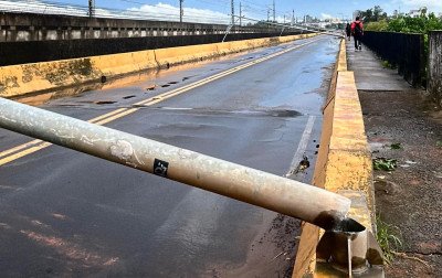 Ponte da Avenida Mauá ficará totalmente bloqueada neste sábado (14)