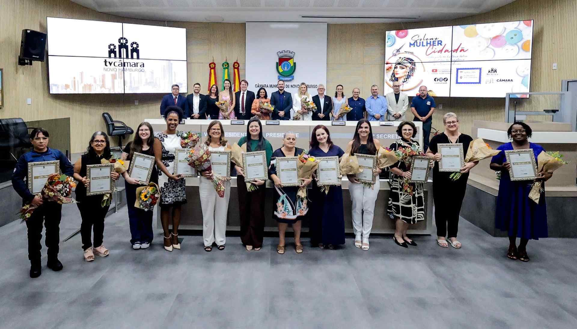 Conhe&ccedil;a as 12 homenageadas com o t&iacute;tulo de Mulher Cidad&atilde; em Novo Hamburgo