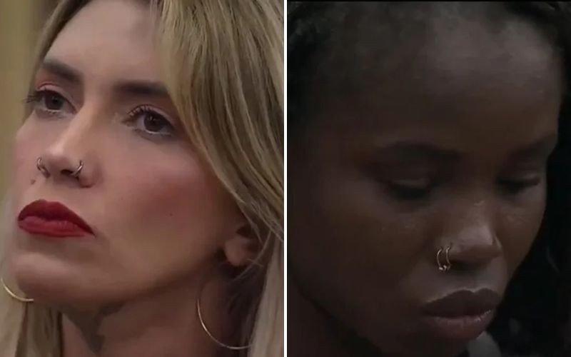 Carmiña Masi usou expressões racistas ao se referir à colega Jenny Mavinga e a outro competidor do reality | abc+