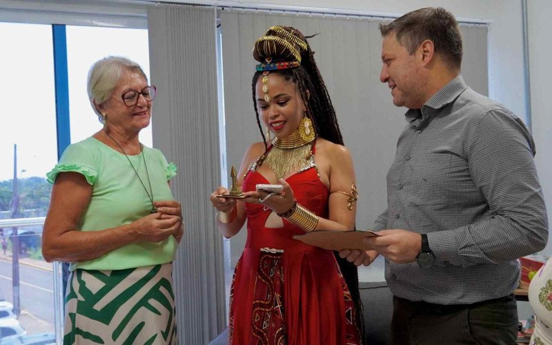 Perla Sântos foi anunciada como patrona na quarta-feira (11) | abc+