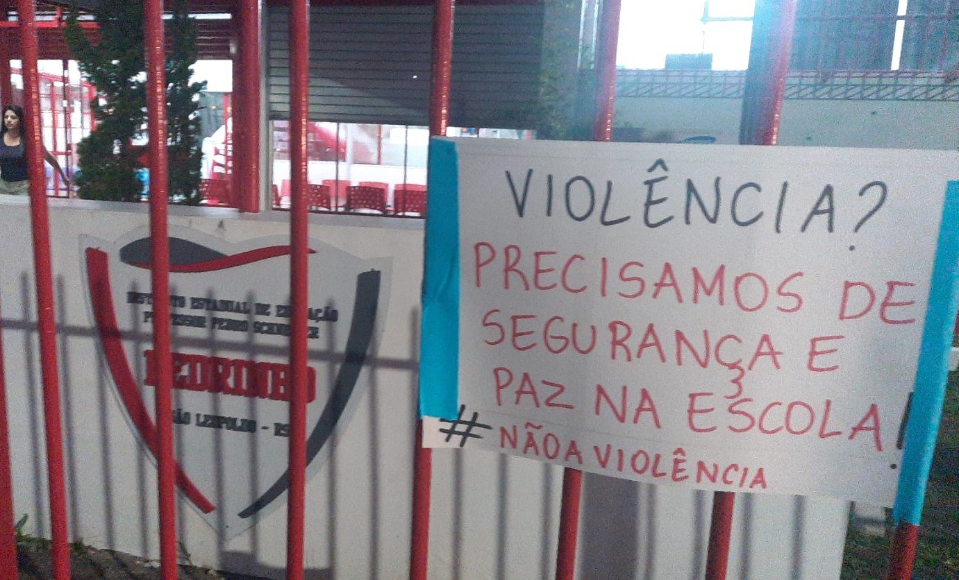 Por falta de seguran&ccedil;a, col&eacute;gio de S&atilde;o Leopoldo suspende aulas no turno da noite nesta sexta-feira