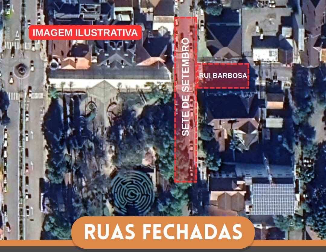 Duas vias da &aacute;rea central de Nova Petr&oacute;polis ter&atilde;o bloqueio at&eacute; abril; entenda