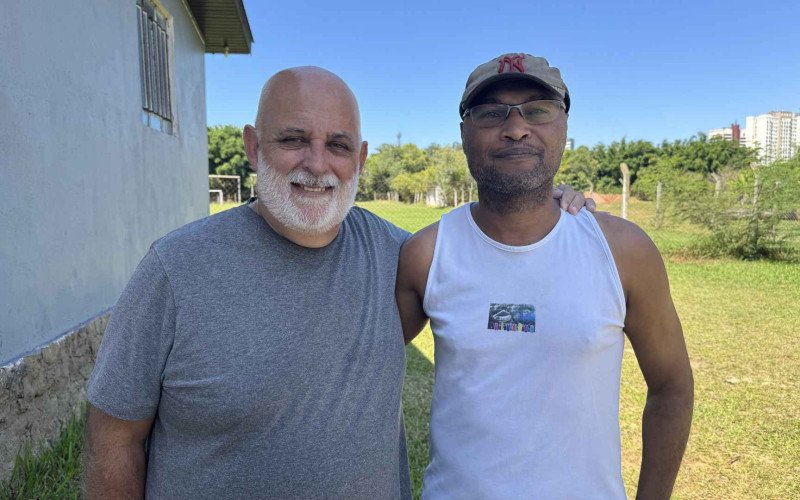 Gerson Luis Sudekum e Luciano da Rosa
