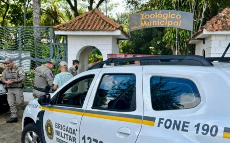 Criminoso é preso pela Brigada Militar após invadir zoológico e matar animal em Cachoeira do Sul | abc+