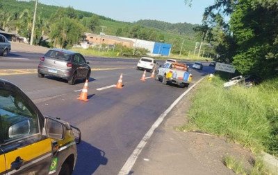 Identificado homem que morreu após tentativa de retorno em local proibido na BR-386