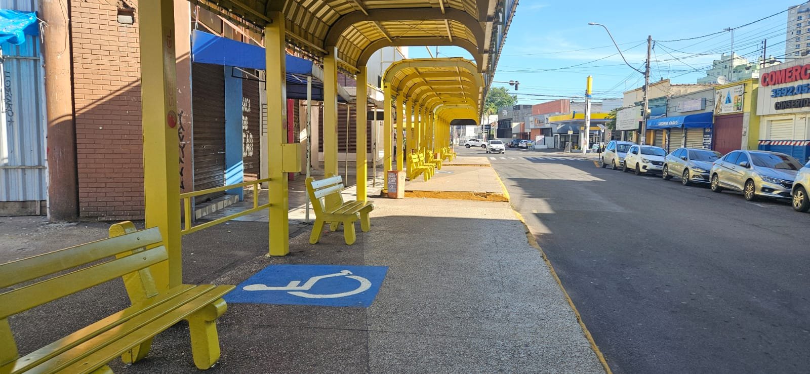 Paradas de ônibus ficaram desertas em São Leopoldo | abc+