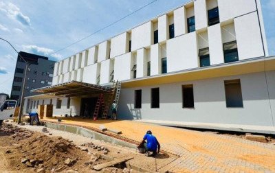 Obras de ampliação do Hospital Bom Jesus avançam em Taquara