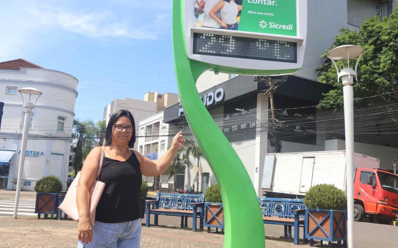 Jussara comenta que prefere temperaturas mais amenas